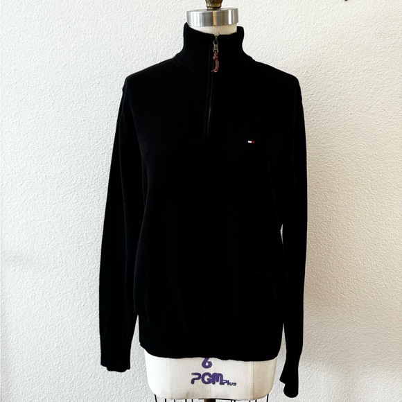 Tommy Hilfiger 3/4 Zip Woman’s Sweater - Picture 4 of 9